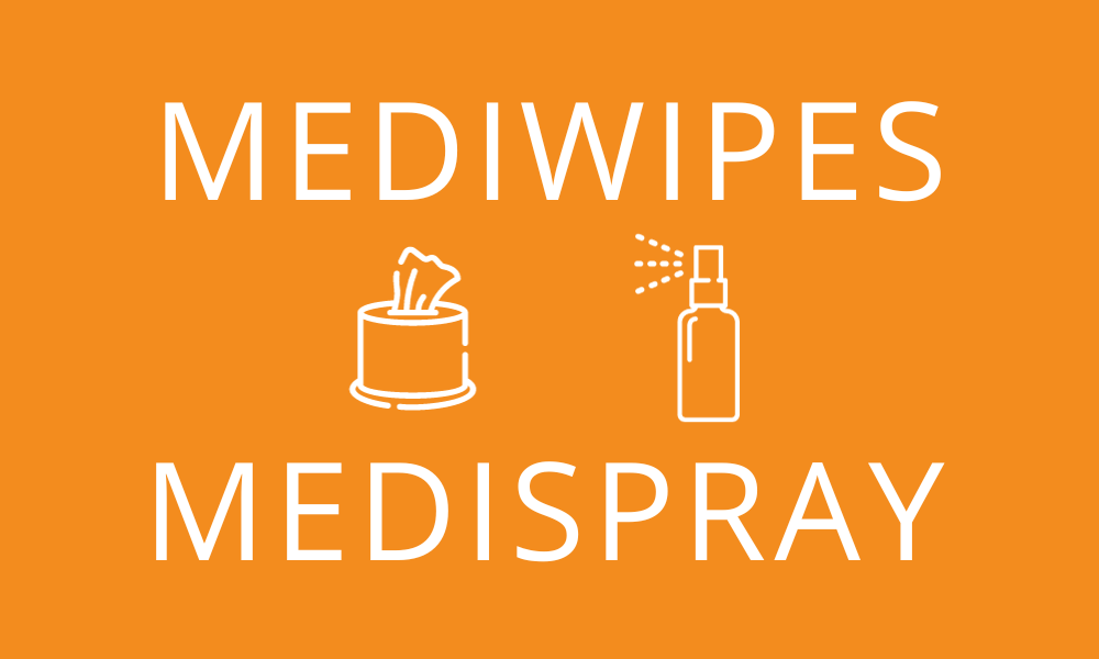 Mediwipes + Medispray